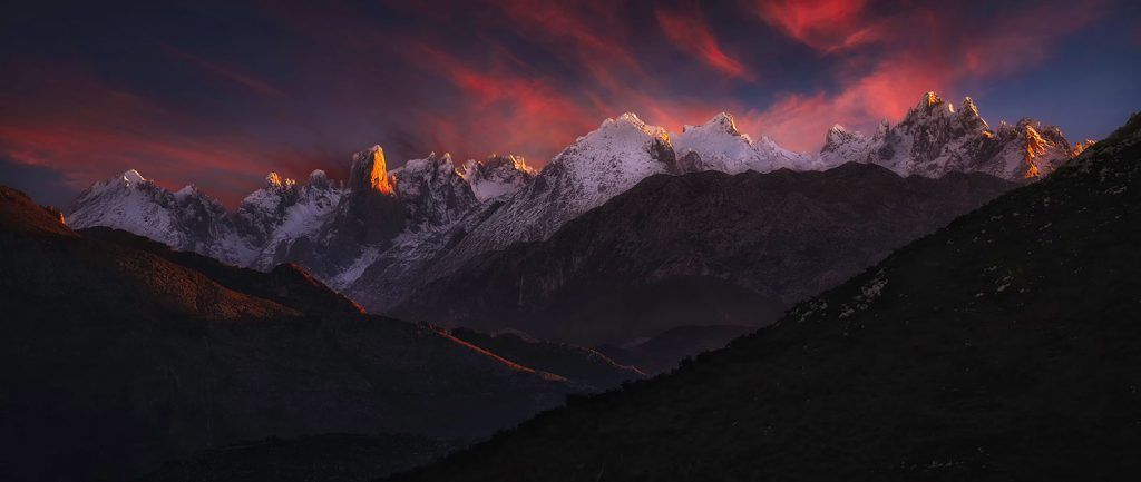 picos de fuego